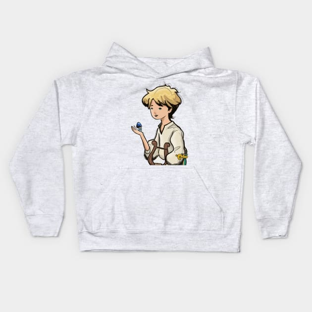 Orfeo the boy Kids Hoodie by JonasEmanuel